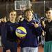 Paulo Londra y Karin Herrero, vistos jugando al baloncesto en las calles de Madrid