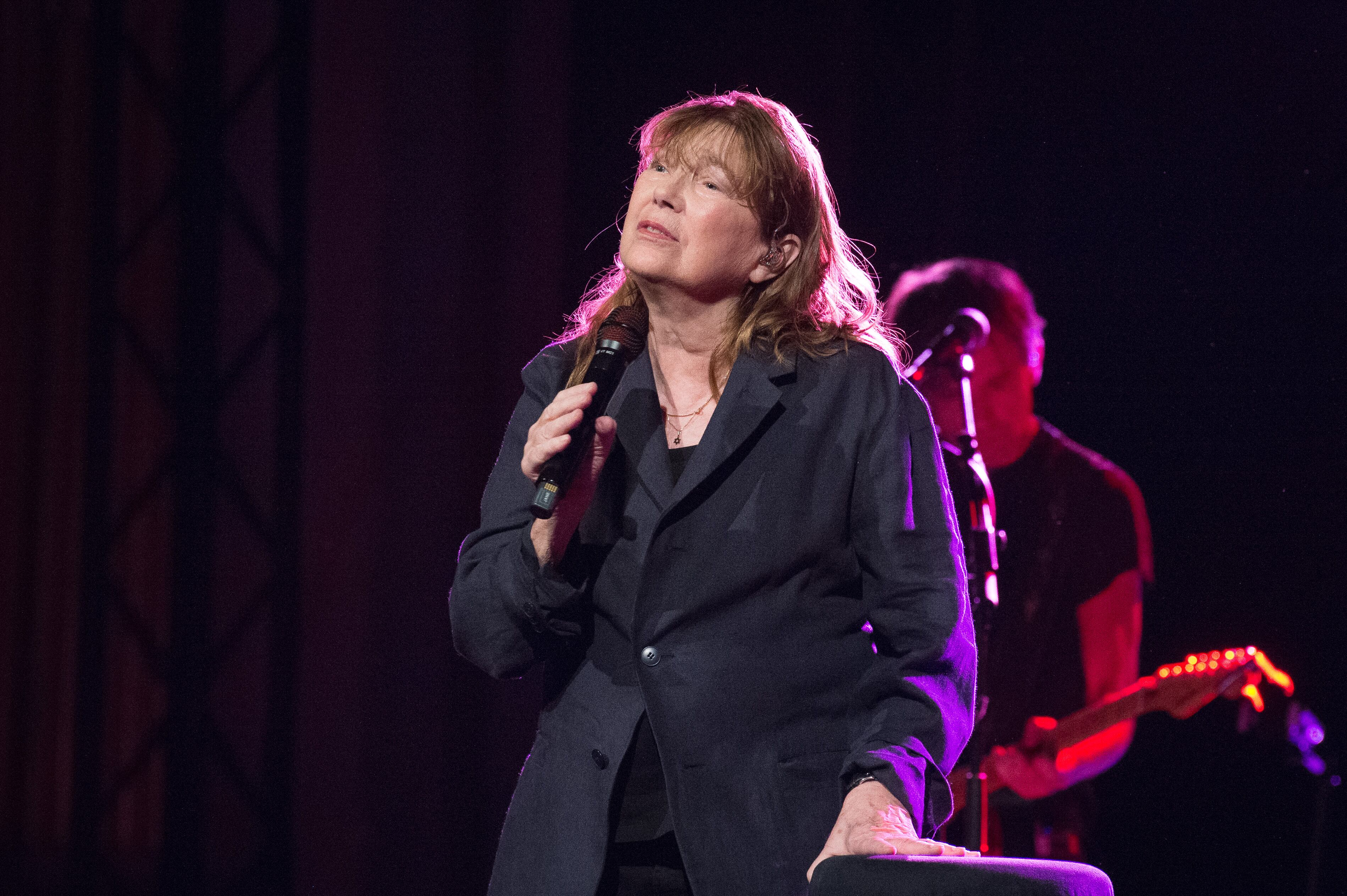 Jane Birkin  en el Fnac de Parvis