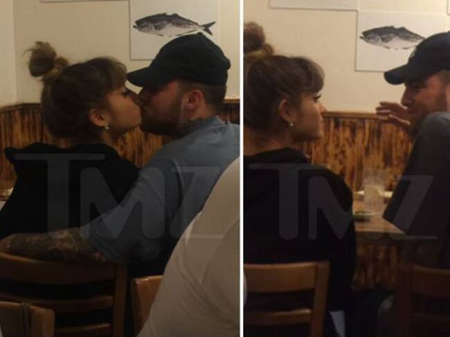 ¿Ariana Grande a los besos con su nuevo novio?