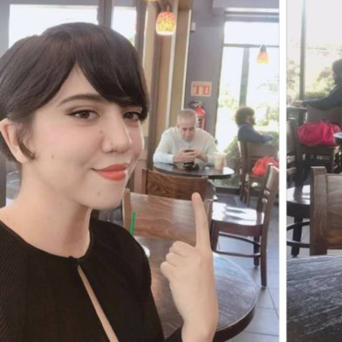 Padre acompaña a su hija a su primera cita con alguien que conoció en Tinder