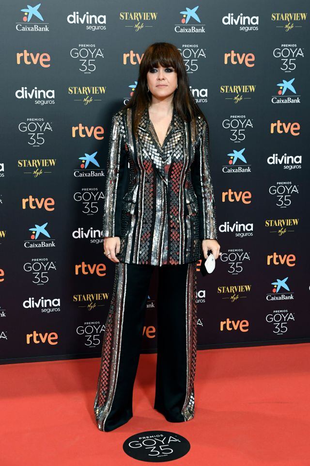 Vanesa Martín en los Premios Goya 2021.