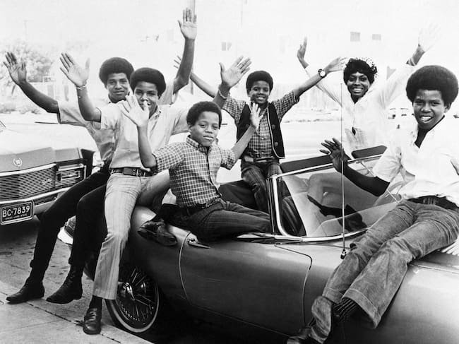 Jackson 5 y Diana Ross en 1970