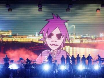 Gorillaz convierte a Elton John en dibujo animado en su colaboración The Pink Phantom
