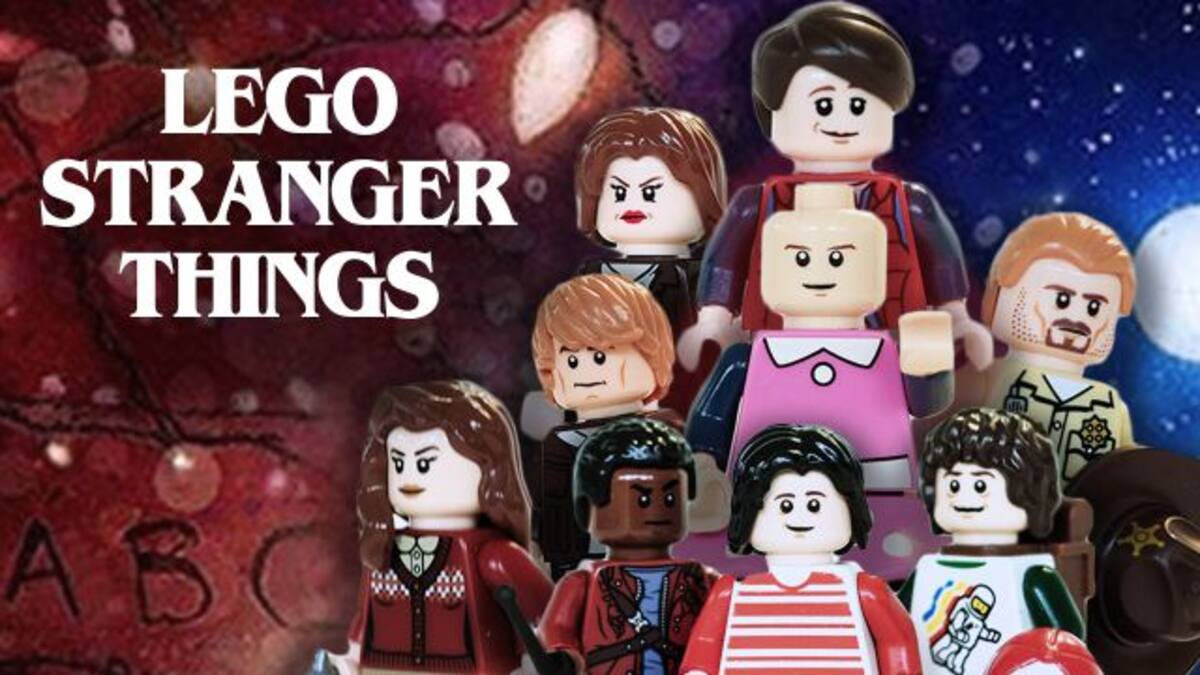 Stranger Things en versión Lego es lo mejor que podrás ver hoy