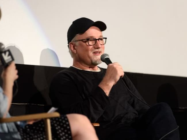 David Fincher en la presentación de 'Love, Death & Robots' en 2019.