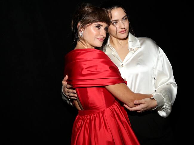 Penélope Cruz y Rosalia en el Museum of Modern Art Film Benefit en diciembre de 2021