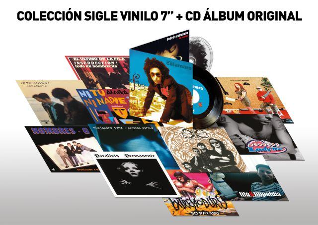 Colección single vinilo y álbum original.