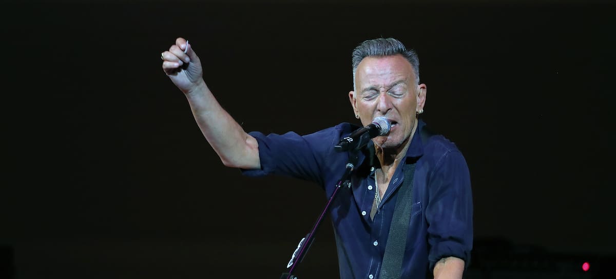 Bruce Springsteen, en el el concierto benéfico, 'People Have The Power - A Celebration Of Patti Smith'.