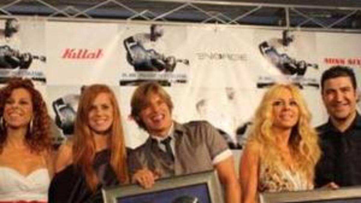 Carlos Baute celebra sus siete Discos de Platino acompañado de Marta Sánchez, Alex Ubago y Pastora Soler