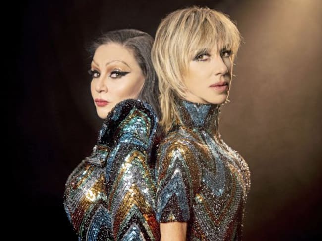 Alaska y Ana Torroja, en una imagen promocional de su nuevo single, 'Hora y cuarto'.