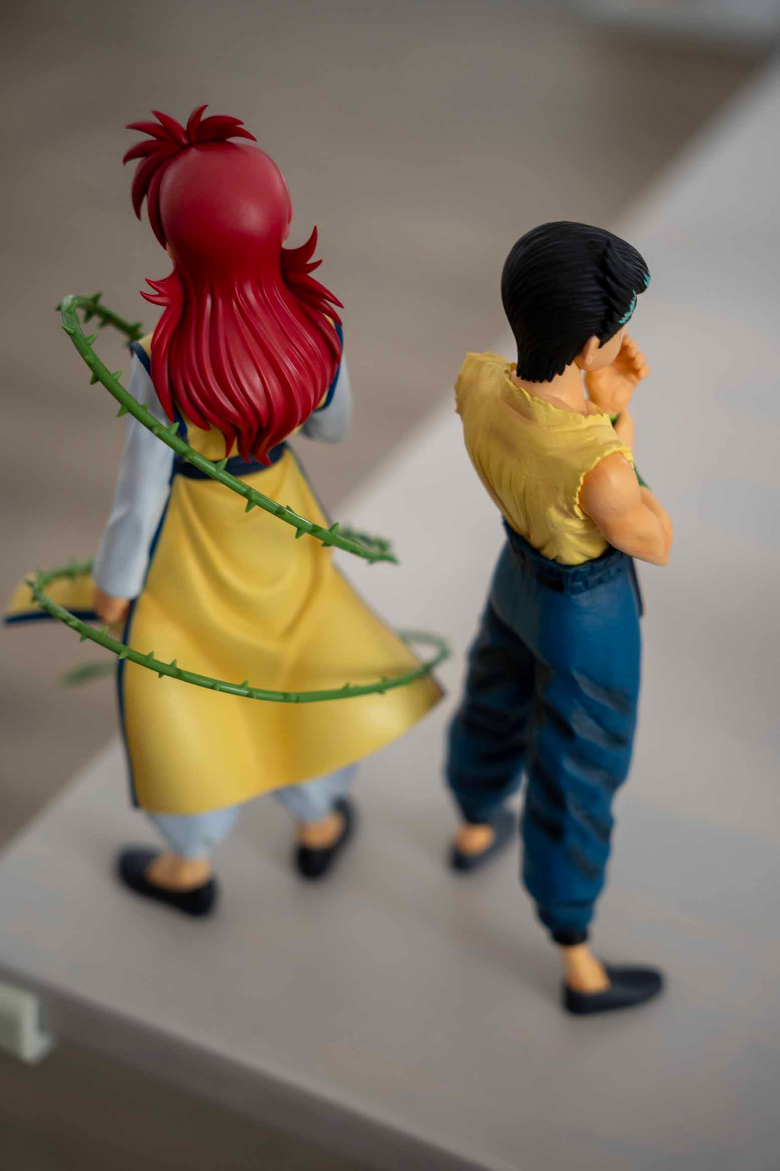 El altar de los noventa: analizamos las figuras Ichibansho de Yusuke y Kurama (Yu Yu Hakusho