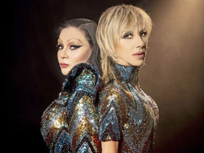 Alaska y Ana Torroja, en una imagen promocional de su nuevo single, 'Hora y cuarto'.