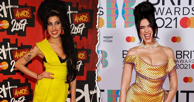 Dua Lipa rinde homenaje a Amy Winehouse en los Brit Awards