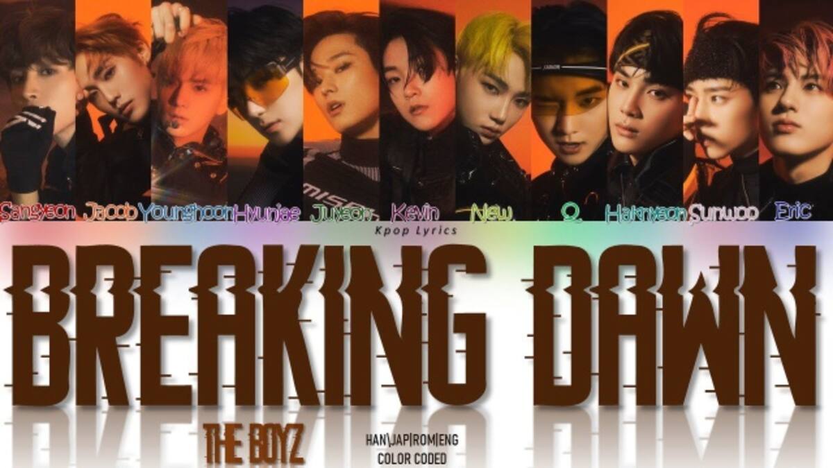 THE BOYZ lanzó Breaking Dawn