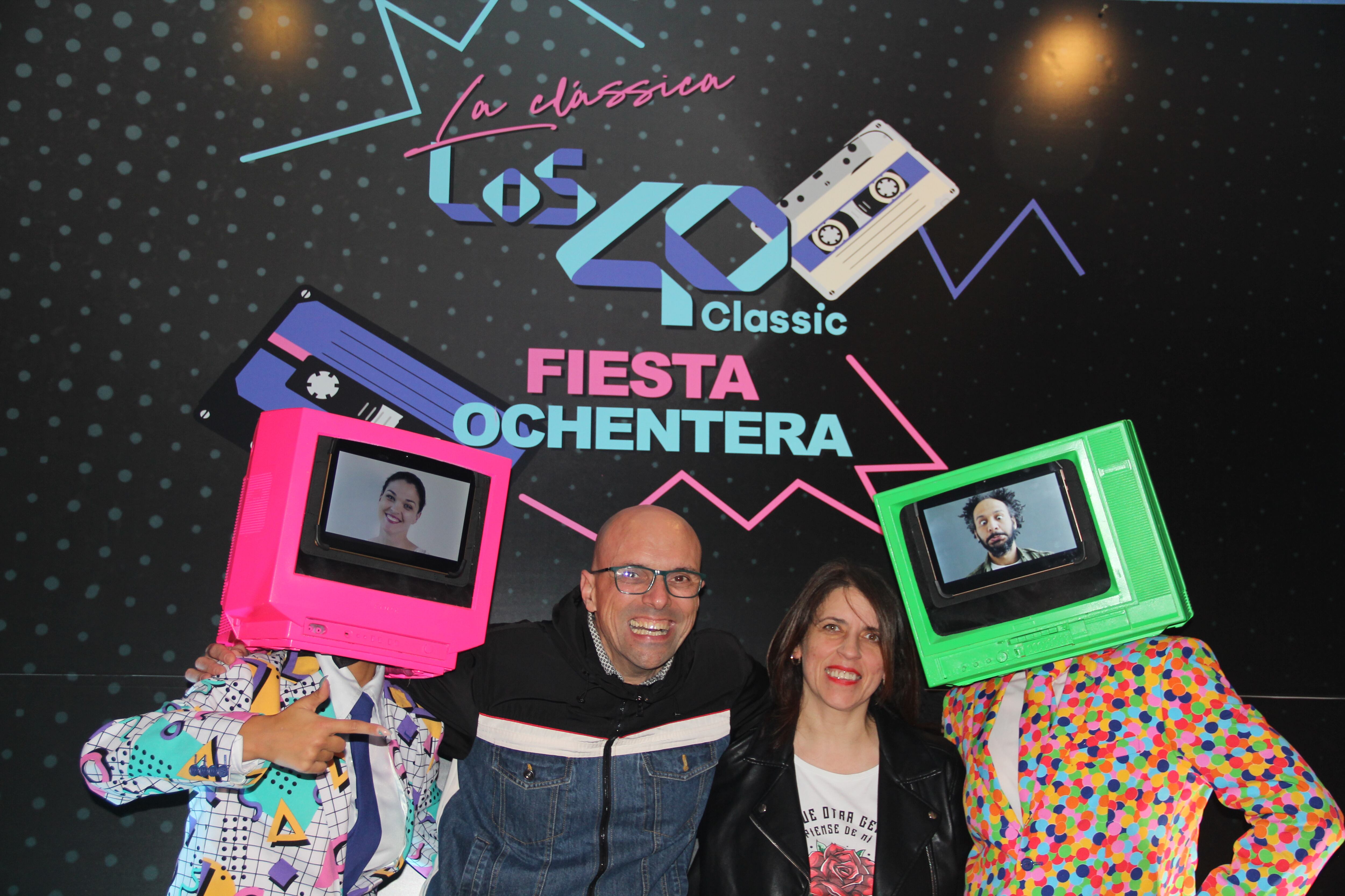 La Clássica Fiesta Ochentera, en Lugo. Foto cedida por Gaby Davila (LOS40 Galicia)