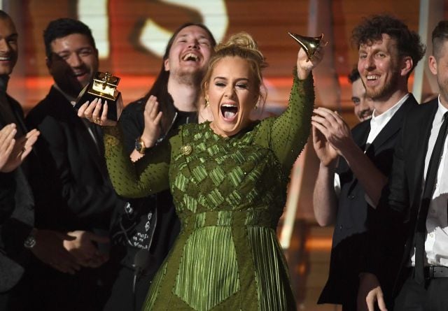 Adele en los Grammy 2017