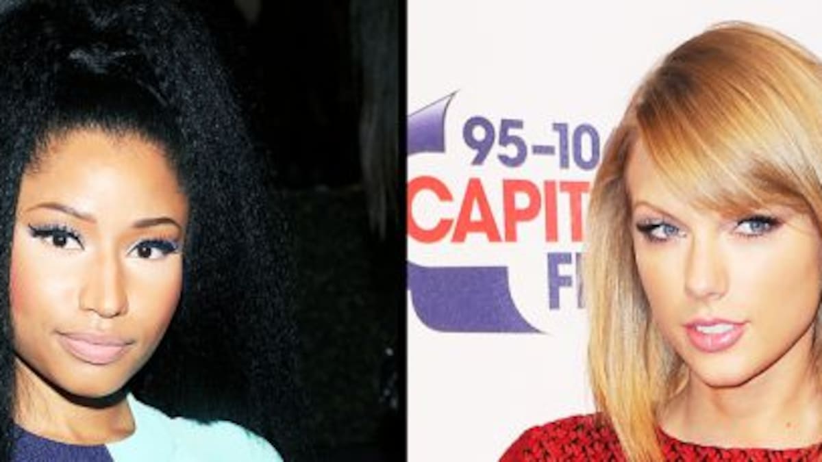 Taylor Swift y Nicki Minaj se pelean en Twitter