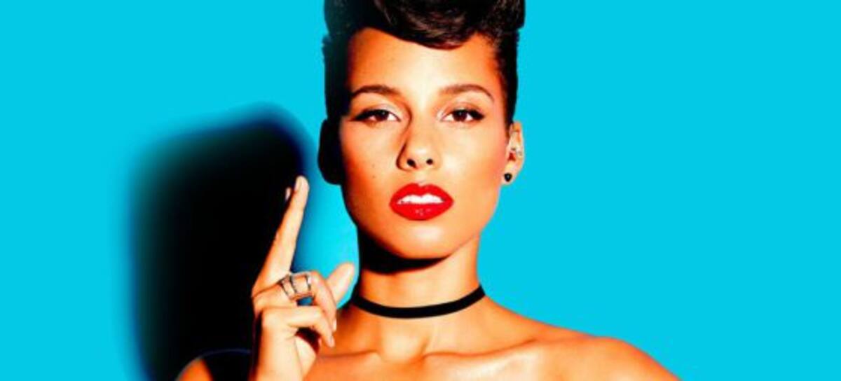 Alicia Keys, diosa al natural