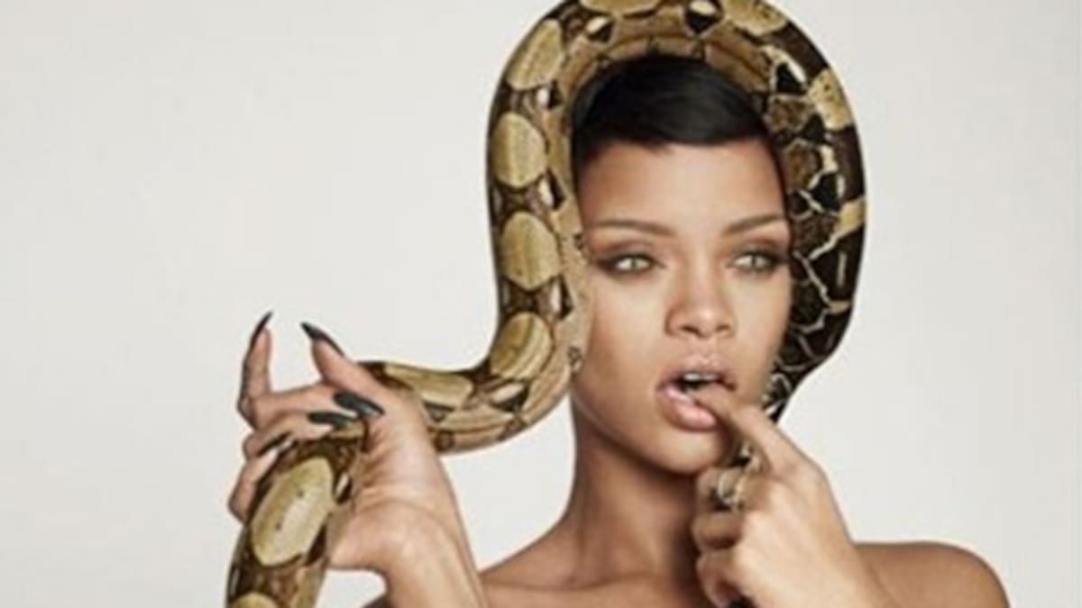 Rihanna mostró todo