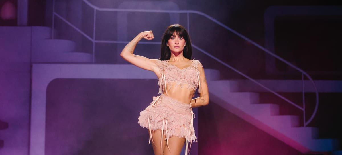 Aitana en concierto con 'Cuarto Azul Tour' en Chile, octubre de 2026.