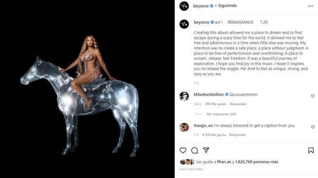 Beyoncé portada Renaissance
