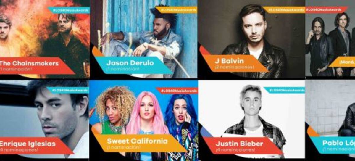 #Los40MusicAwards