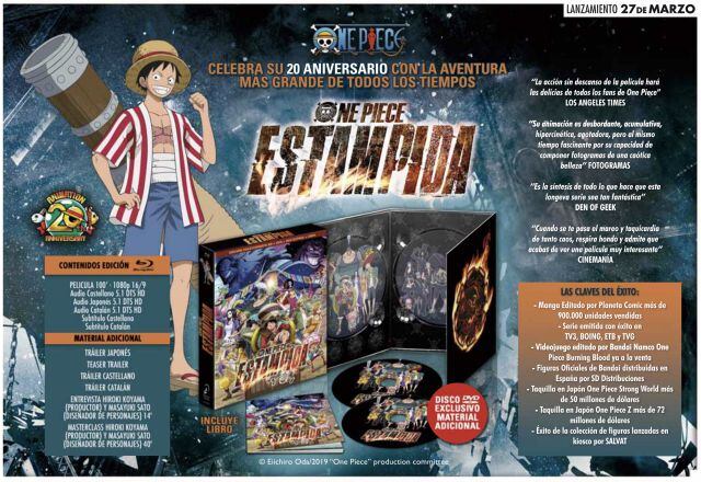 Celebramos el 20 aniversario de One Piece con &#039;Estampida&#039;