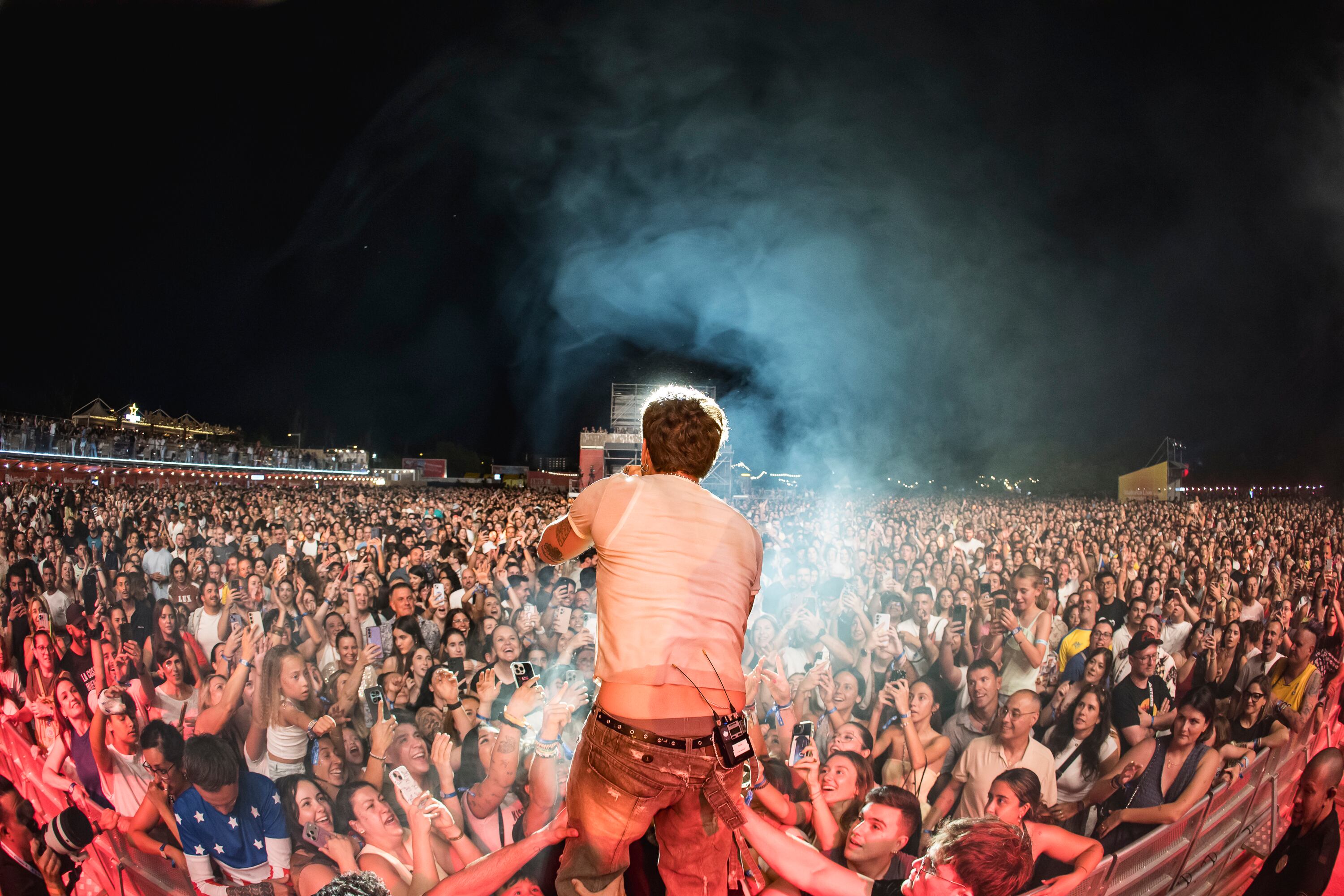 Dani Fernández en el Mallorca Live Fest 2026