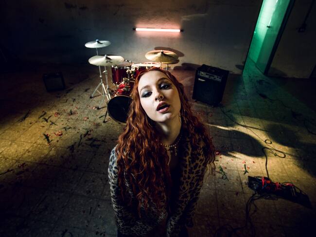 Ruslana en una sesión de fotos de Vera Novella