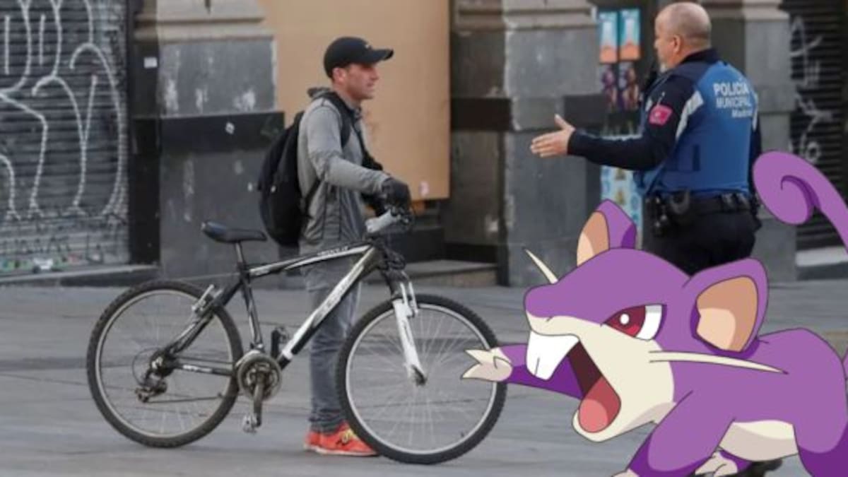 Salió de su casa en cuarentena para atrapar un Pokémon en Italia