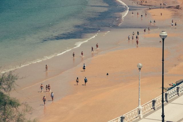 Playa de la Concha (España).