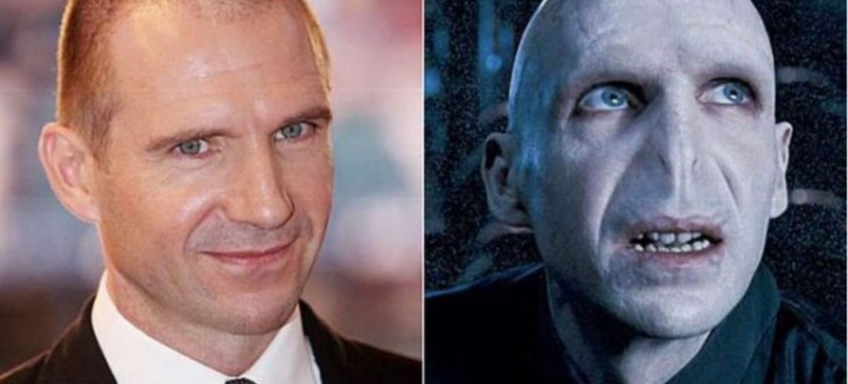 Ralph Fiennes y su Voldemort de la saga Harry Potter