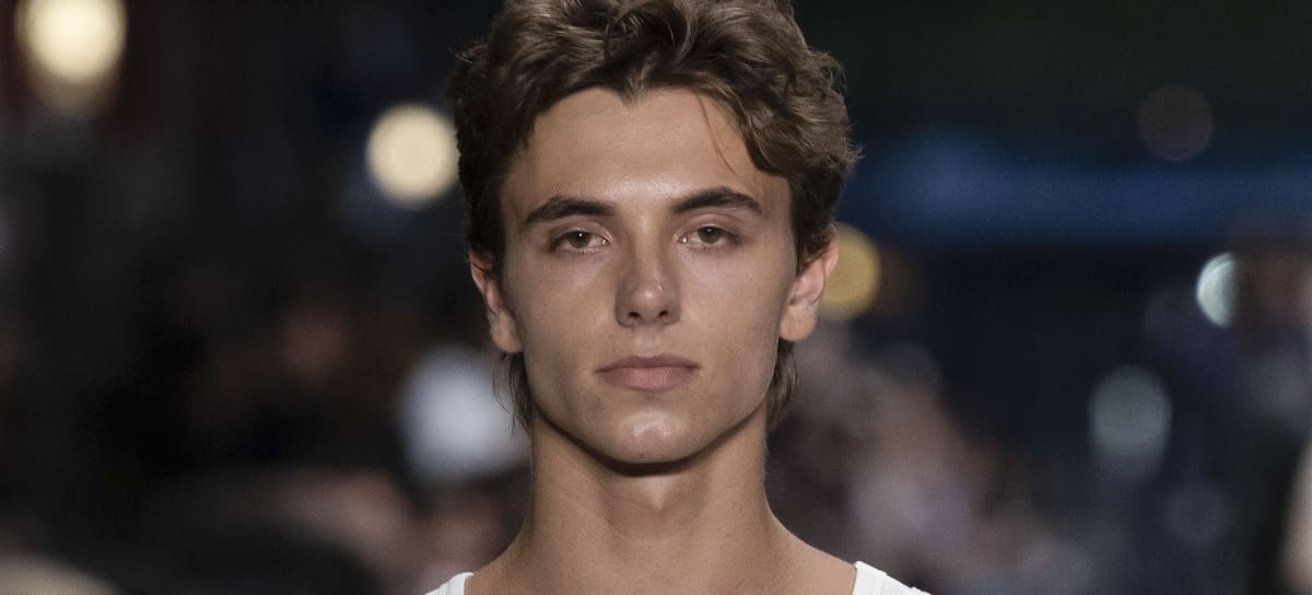 Jayden James, en el desfile de Vetements en la Paris Fashion Week 2026.