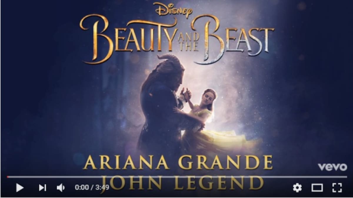 ¡Perfecta! Así suena la canción de la Bella y la Bestia