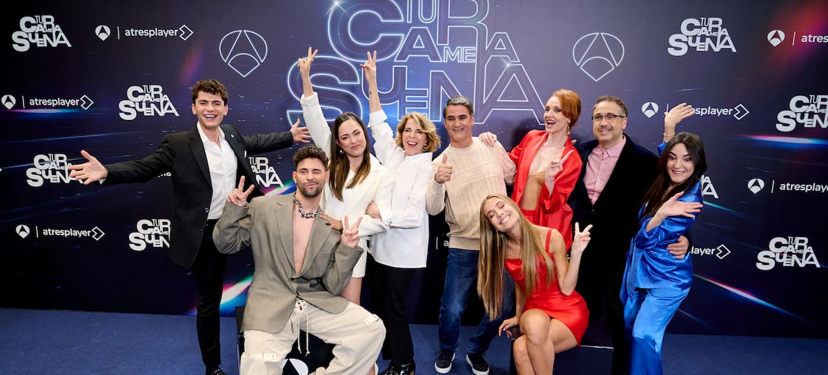 El casting de la temporada 13 de 'Tu Cara Me Suena' en la presentación del programa.