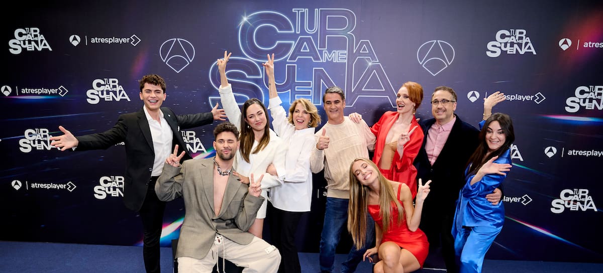 El casting de la temporada 13 de 'Tu Cara Me Suena' en la presentación del programa.