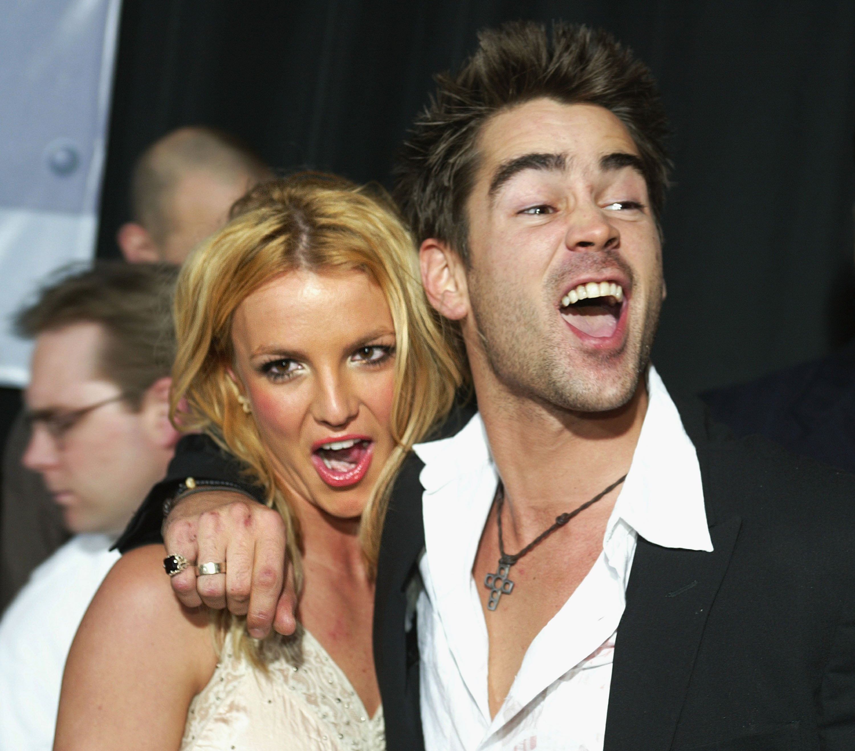 Britney Spears y Colin Farrell en 2003.