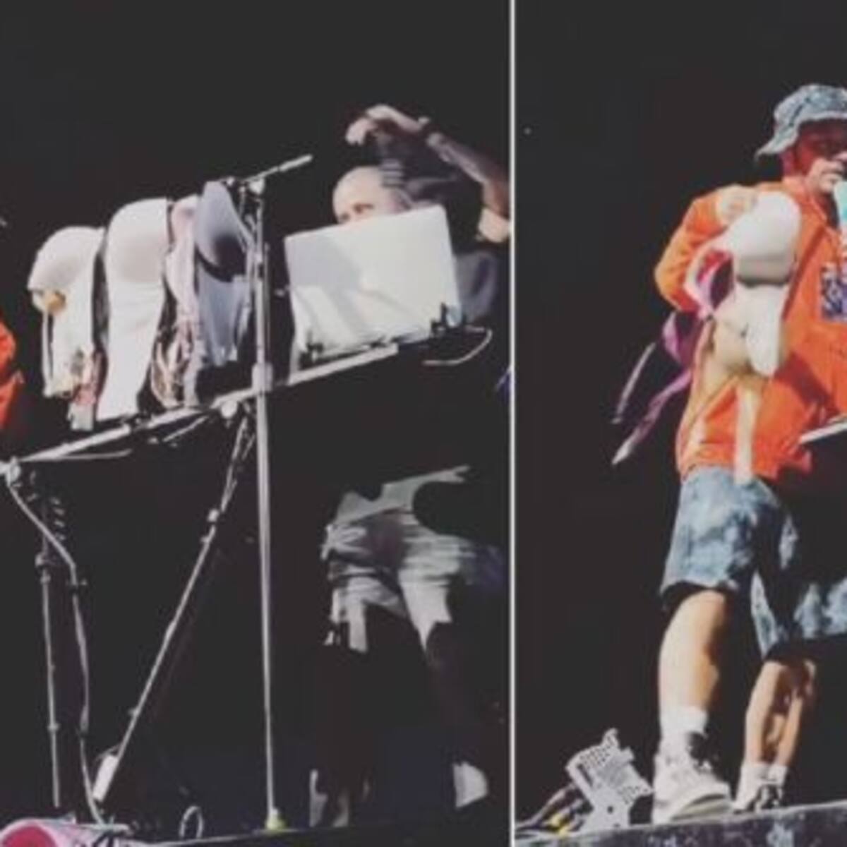 Le "llueve" ropa interior a J Balvin en un concierto