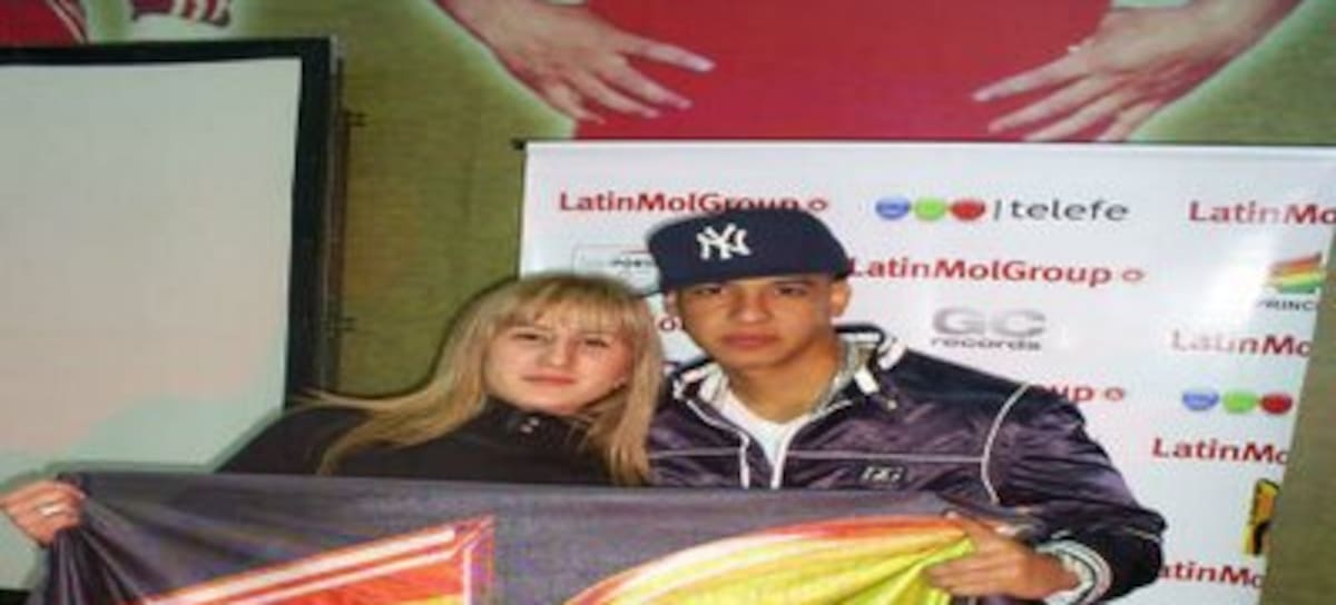 Oyente ganadora del M&G con Daddy Yankee