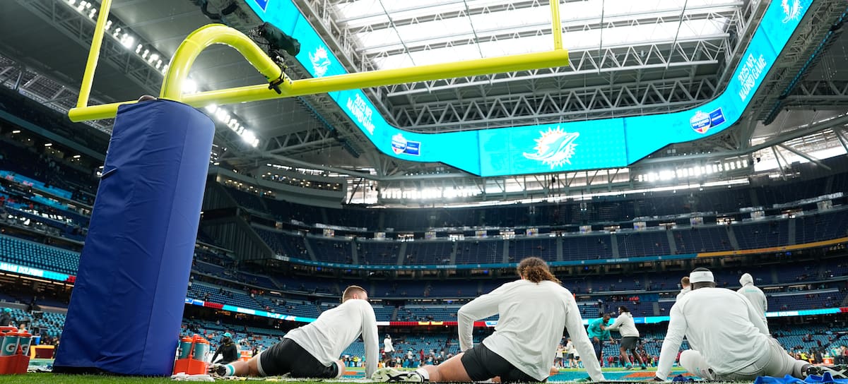 Foto del Santiago Bernabeu para el NFL Madrid 2025