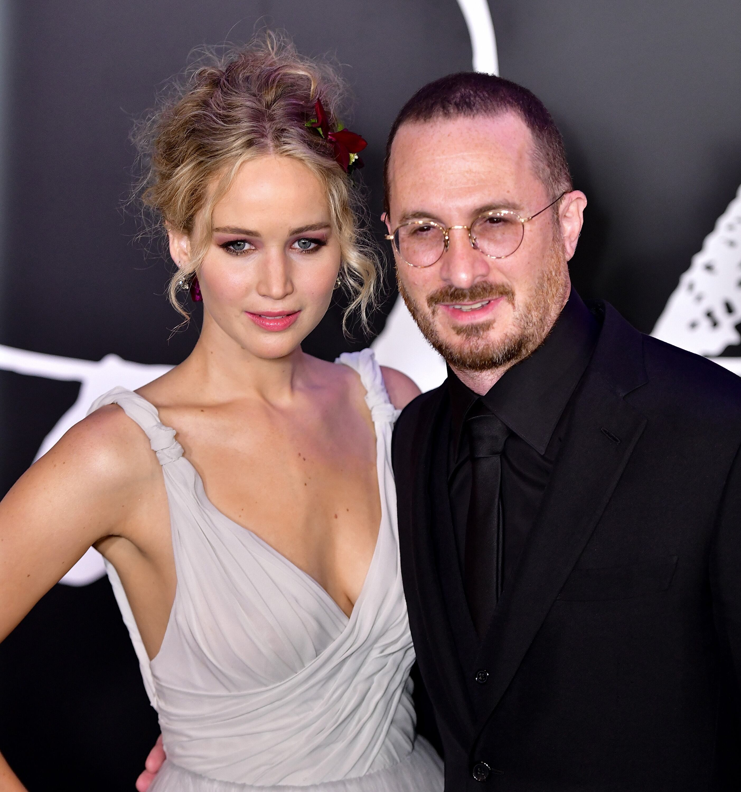 Jennifer Lawrence y Darren Aronofsky