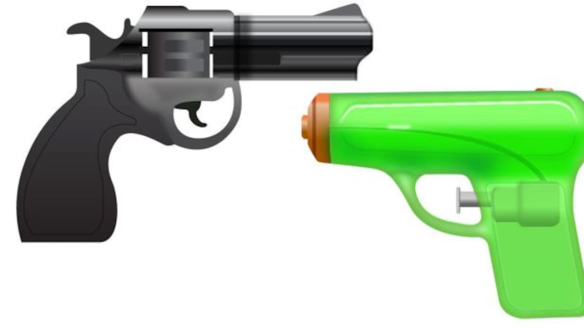 Google cambiará el emoji del revolver