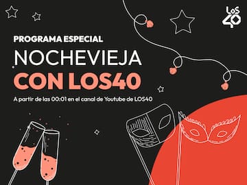 Nochevieja con LOS40: Programa especial en YouTube con las actuaciones más memorables de nuestros eventos