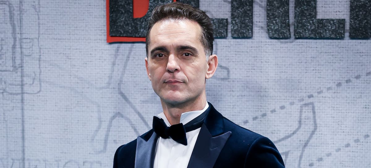 El actor Pedro Alonso asistiendo a la premier de 'BERLIN' en el Palacio de Cibeles.