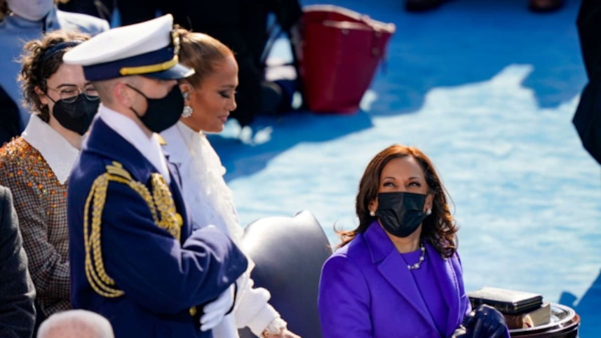 Jlo y Lady Gaga en el Inauguration Day