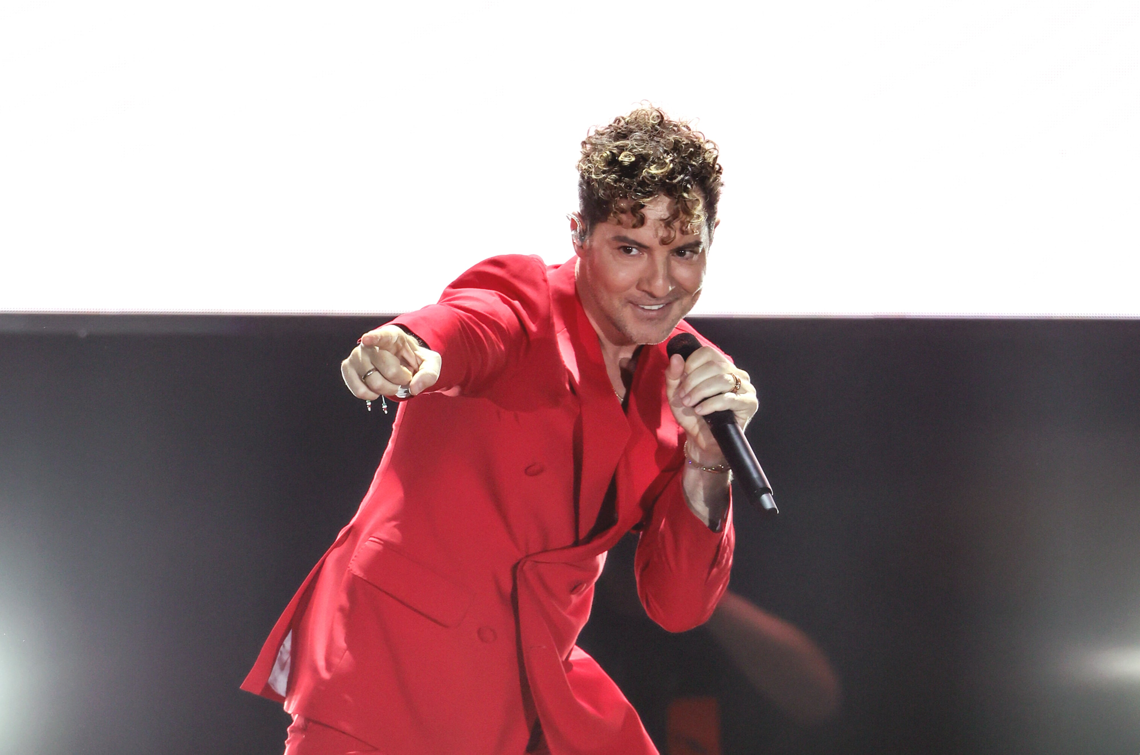 David Bisbal en el Auditorio Nacional de Mexico, durante su gira 20 Aniversario. (Photo by Medios y Media/Getty Images)