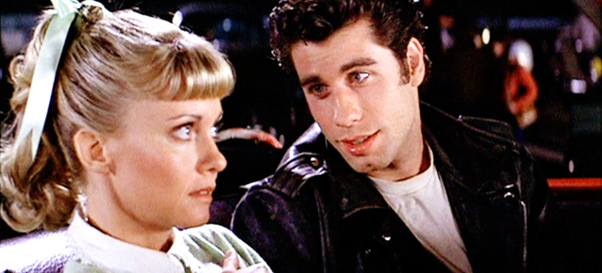 John Travolta y Olivia Newton-John en la película 'Grease'