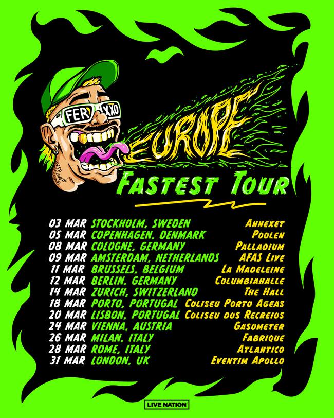 Gira Europea de Feid