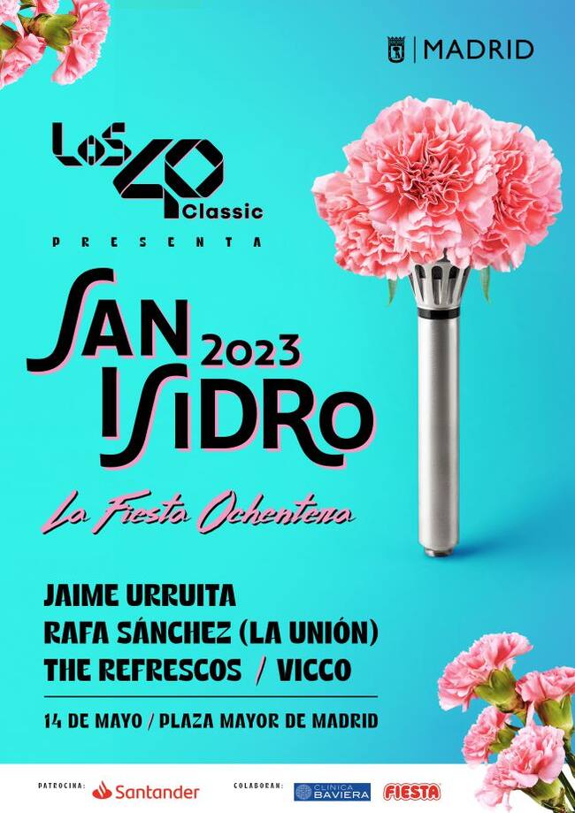 LOS40 Classic presenta: La fiesta ochentera en San Isidro 2023