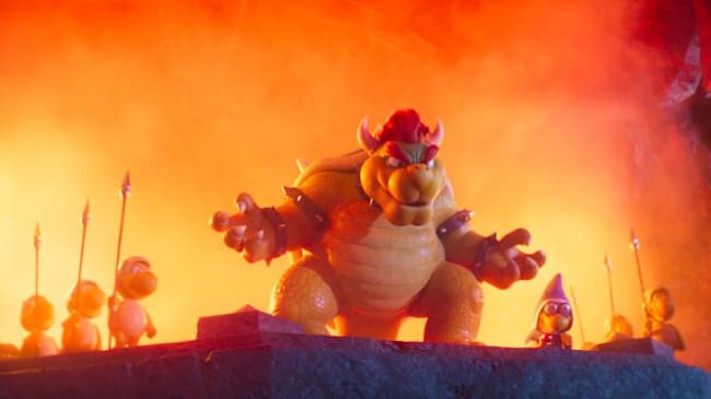 Bowser, el protagonista de esta primera escena.